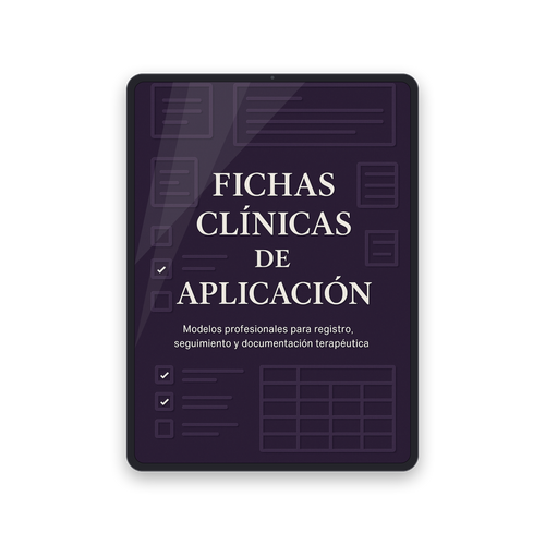 Bono 1: Fichas Clínicas de Aplicación en una tablet