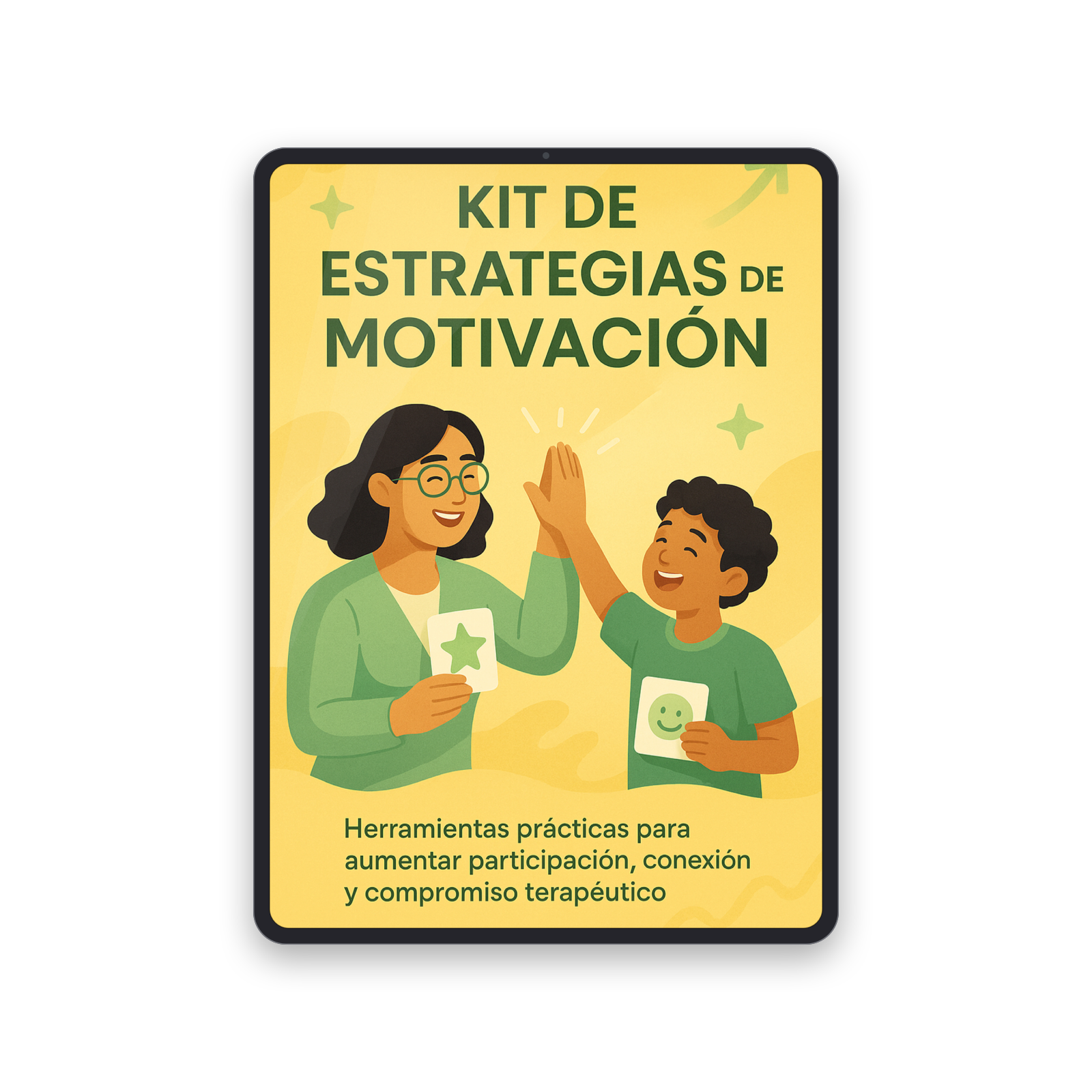 Bono 2: Kit de Estrategias de Motivación en una tablet